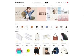 全开源跨境电商外贸商城 TikToK内嵌商城，商家入驻+一键铺货+一键提货 全开源完美运营